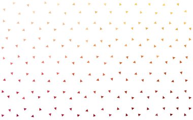 Işık kırmızı, sarı vektör poligonal desen.