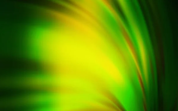 Vert Clair Motif Lumineux Abstrait Vecteur Jaune Une Toute Nouvelle — Image vectorielle