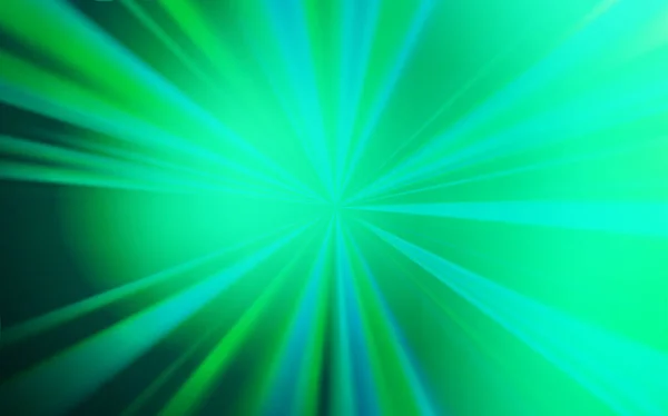 Hellgrüne Vektor Abstrakte Helle Vorlage Farbenfrohe Abstrakte Illustration Mit Farbverlauf — Stockvektor