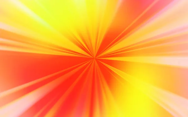 Light Red, Yellow vector blurred shine abstract background. — Stock Vector