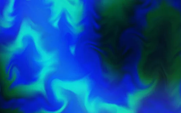 Donker Blauwe Vector Wazig Patroon Kleurrijke Abstracte Illustratie Met Gradiënt — Stockvector
