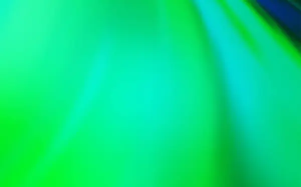 Hellgrüne Vektor Abstrakte Helle Vorlage Abstrakte Farbenfrohe Illustration Mit Farbverlauf — Stockvektor
