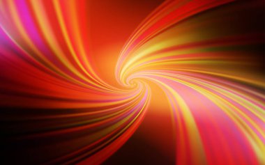 Bükülmüş çizgileri olan koyu kırmızı vektör şablonu.