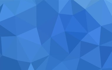 Açık Mavi, Sarı vektör çokgen arkaplan.