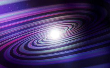 Astronomik yıldızlar ile koyu mor vektör arka plan.