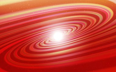 Işık kırmızı vektör doku ile Samanyolu yıldız.