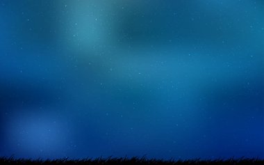 Mavi vektör doku ile Samanyolu yıldız ışık.