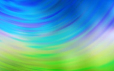 Açık Mavi ve Yeşil vektör soyut parlaklığı bulanıklaştırdı.