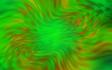 Açık yeşil, sarı vektör bulanık parlak şablon.