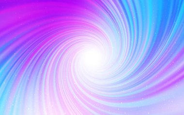 Hafif pembe, mavi vektör doku ile Samanyolu yıldız.