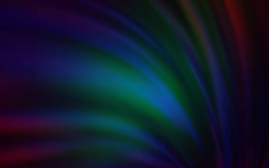 Koyu mavi vektör bulanık ve renkli desen.