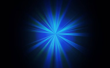 Koyu mavi vektör parlak deseni bulanıklaştırdı.