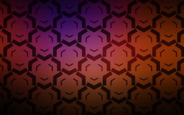 Koyu pembe, eğri çizgileri olan kırmızı vektör arkaplanı.