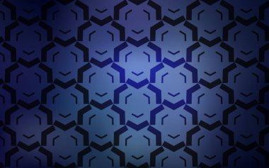 Wry çizgileri ile koyu mavi vektör dokusu.