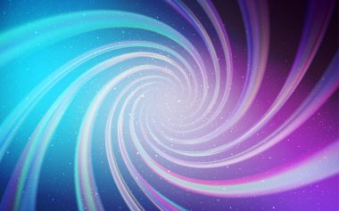 Açık Pembe, Kozmik yıldızlarla mavi vektör düzeni.