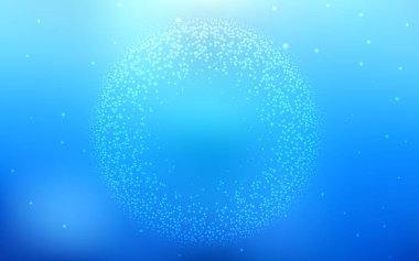 Mavi vektör doku ile Samanyolu yıldız ışık.