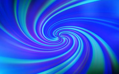 Eğri çizgileri olan hafif BLUE vektör arkaplanı.