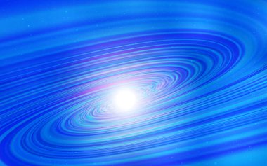 Hafif mavi vektör şablon alan yıldız.