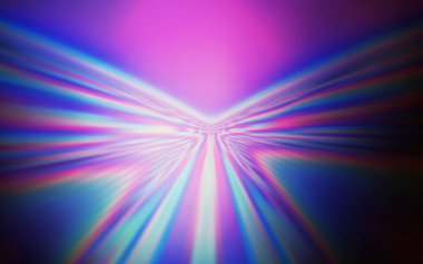 Koyu pembe, eğri çizgileri olan mavi vektör arkaplanı.