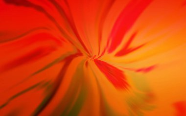 Bükülmüş çizgilerle Açık Kırmızı vektör deseni.