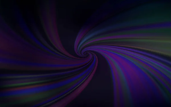 Mise en page vectorielle violet foncé avec des lignes irisées. — Image vectorielle