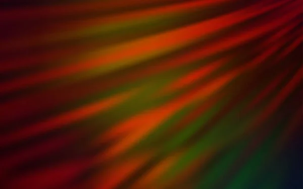 Verde oscuro, vector rojo brillante fondo abstracto. — Vector de stock