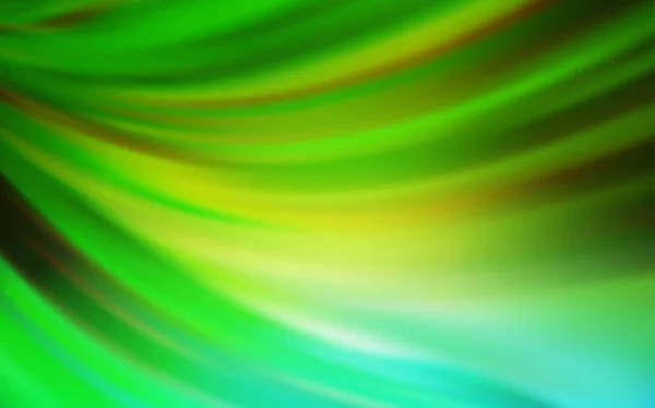 Vecteur vert clair motif flou et coloré. — Image vectorielle