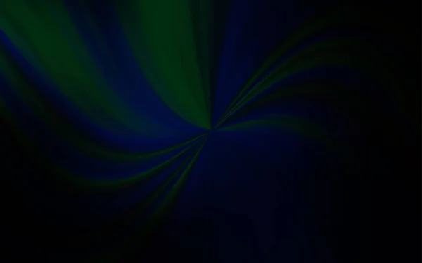 Donker blauw vector glanzend abstract decor. — Stockvector