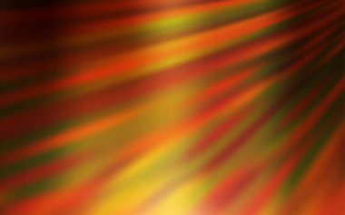 Koyu Turuncu vektör parlaklığı soyut arkaplanı bulanıklaştırdı.