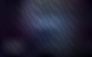 Tekrarlanan çubuklarla koyu mavi vektör şablonu.