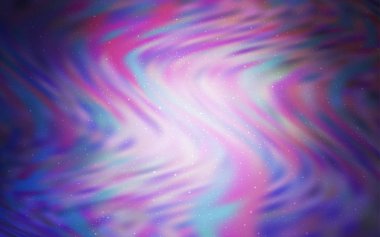 Mor vektör doku ile Samanyolu yıldız ışık.