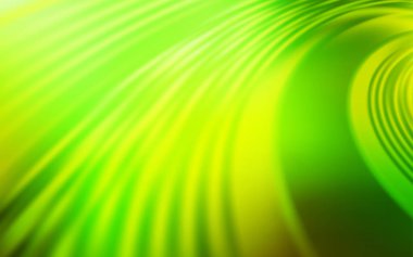 Açık Yeşil, wry çizgileri ile sarı vektör arkaplan.