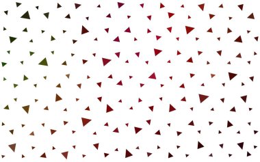 Koyu yeşil, Kırmızı vektör düşük poli düzeni.