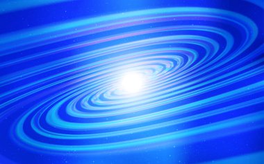 Hafif mavi vektör şablon alan yıldız.