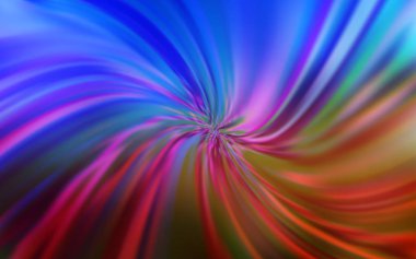 Açık Mavi, Kırmızı vektör parlak şablonu bulanıklaştırdı.