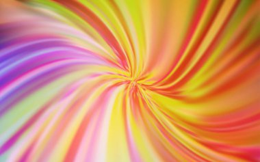 Açık Mavi, Sarı vektör parlak deseni bulanıklaştırdı.