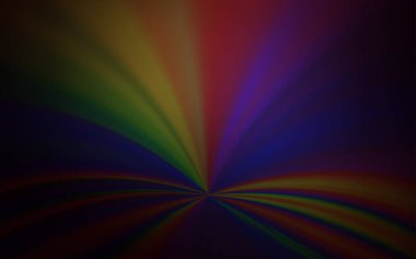 Koyu mavi vektör bulanık ve renkli desen.