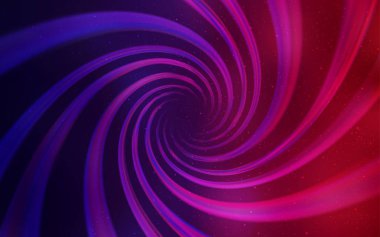 Koyu Mor, Kozmik yıldızlarla pembe vektör düzeni.