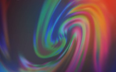 Açık mavi, kırmızı vektör parlak deseni bulanıklaştırdı.