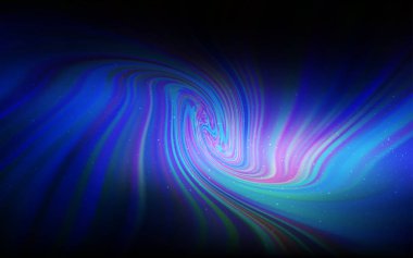 Koyu mavi vektör doku ile Samanyolu yıldız.