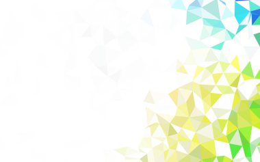 Koyu Çok renkli vektör düşük poli arka plan.