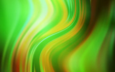 Açık Yeşil vektör renkli bulanık arkaplan.