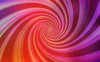 Hafif pembe, sarı vektör desen gece gökyüzü ile yıldız.