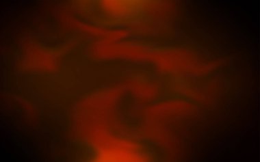 Koyu Turuncu vektör parlak şablonu bulanıklaştırdı.