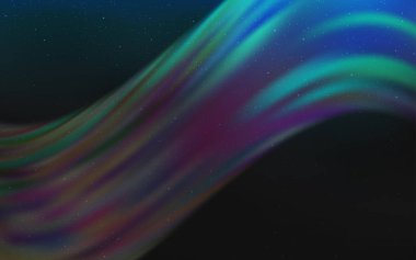 Gece gökyüzü desenle ışık mavi vektör yıldız.