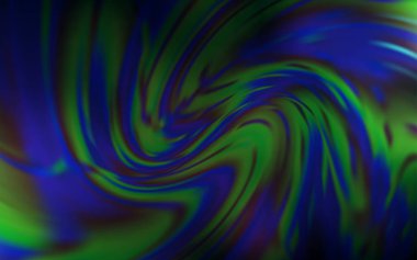 Koyu mavi vektör parlak soyut arkaplan.