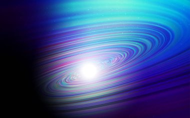 Koyu mavi vektör düzen kozmik yıldız ile.