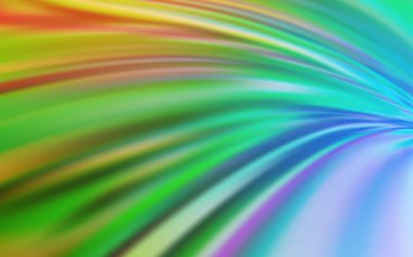 Açık Mavi ve Yeşil vektör parlak şablonu bulanıklaştırdı.