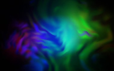 Koyu Çok renkli vektör bulanık parlaklık soyut şablon.