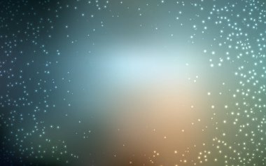 Açık Mavi, Gece gökyüzü yıldızları ile kırmızı vektör deseni.